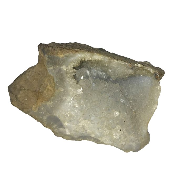 clear quartz crystal geode