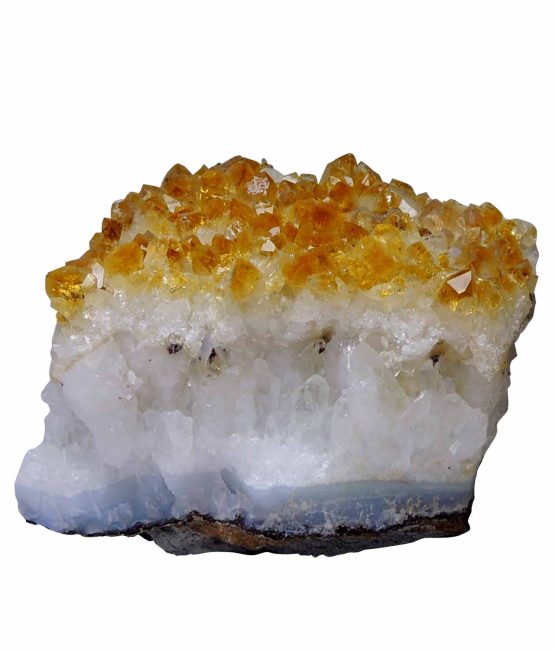 citrine crystal cluster