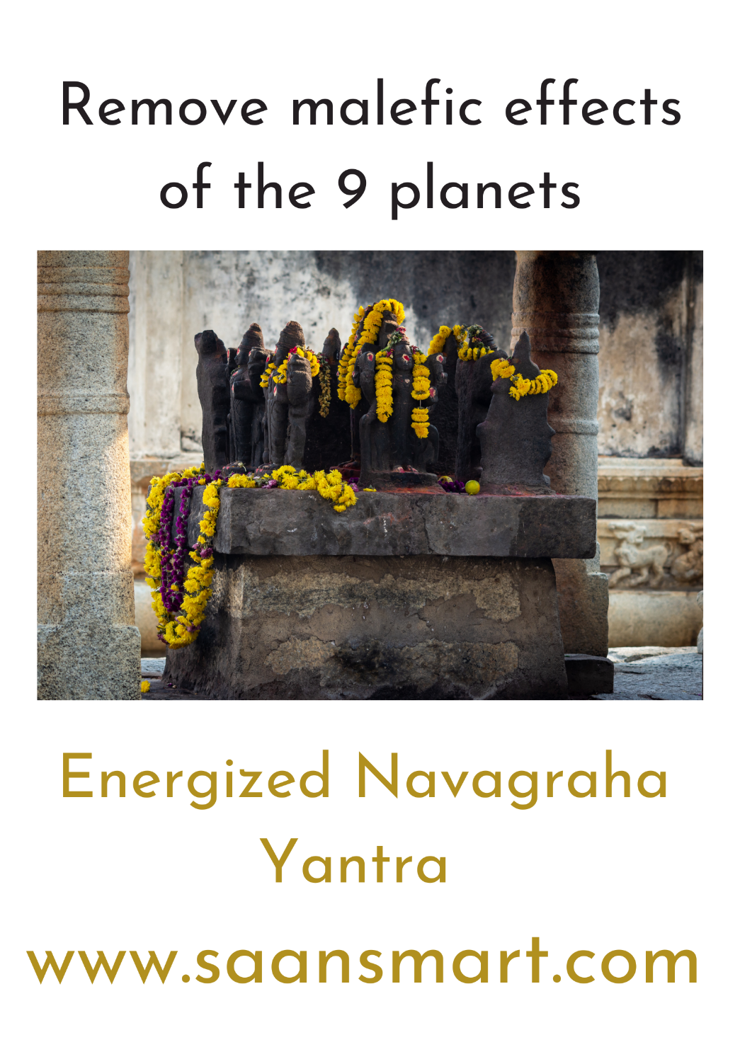 Remove the harmful effects of the planets using the Navgrah Yantra