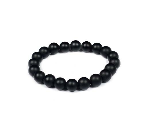 Black Onyx Crystal Bracelet for Reiki Healing 6 MM At Best Price  Buy  Online  satvikstorein