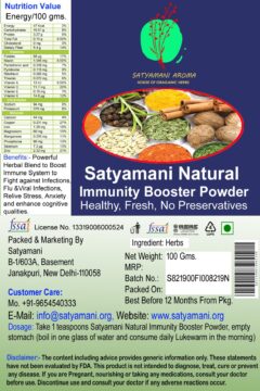 satyamani immunity booster